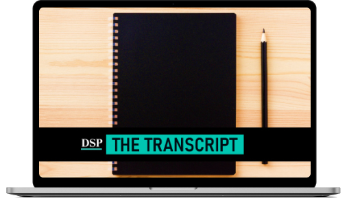 The Transcript The Transcript